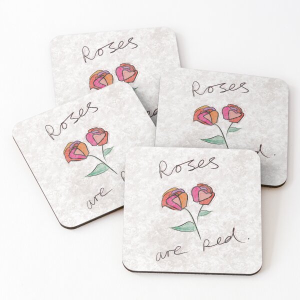 Item preview, Roses are red. designed and sold by imaginaj.