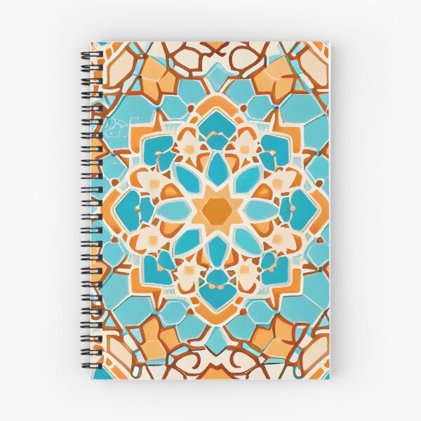 Item preview, Imagined Calming Kawaii Beautiful Moroccan Pattern Digital Painting designed and sold by CodeAndColors.