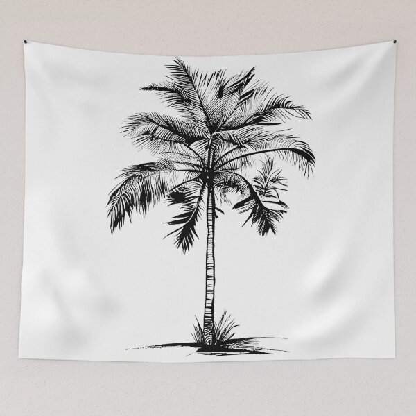 Item preview, Minimalistic palm tree designed and sold by KammyArt.