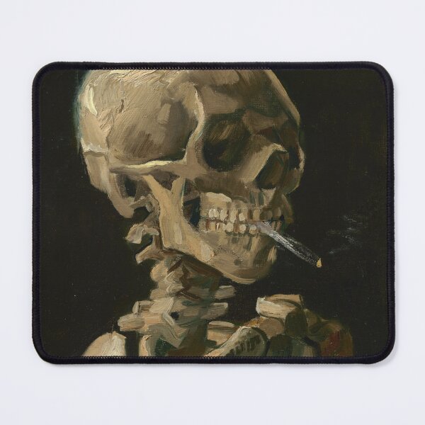 Item preview, Skull with a Cigarette Painting by Vincent Van Gogh designed and sold by dannalama.