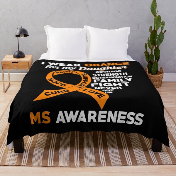 Item preview, I Wear Orange for My Daughter Multiple Sclerosis Awareness designed and sold by Adolfo114.