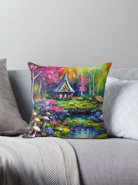 Item preview, A Soothing Fairy Garden in Watercolor - Whispers of the Fairy Garden designed and sold by WBP Mart.