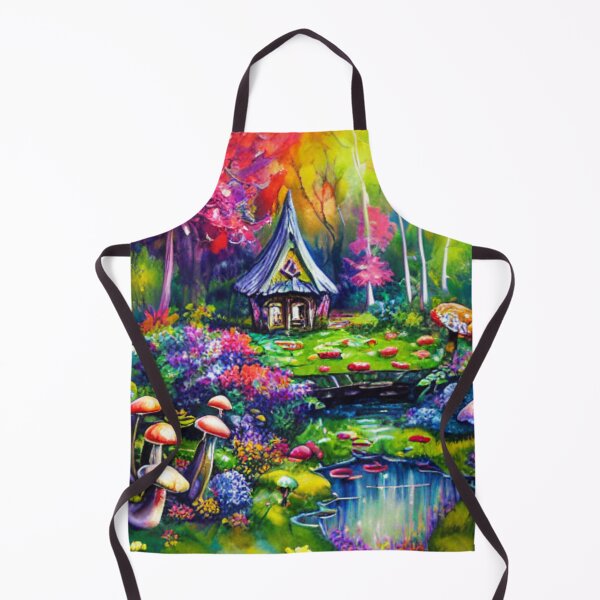 Item preview, A Soothing Fairy Garden in Watercolor - Whispers of the Fairy Garden designed and sold by WBP Mart.