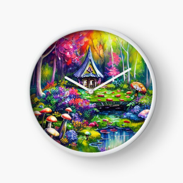 Item preview, A Soothing Fairy Garden in Watercolor - Whispers of the Fairy Garden designed and sold by WBP Mart.