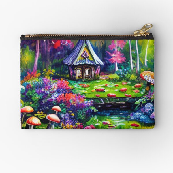 Item preview, A Soothing Fairy Garden in Watercolor - Whispers of the Fairy Garden designed and sold by WBP Mart.
