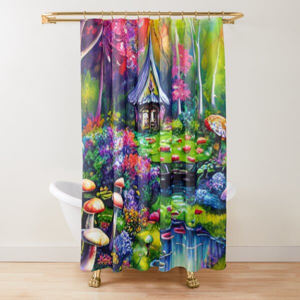 Item preview, A Soothing Fairy Garden in Watercolor - Whispers of the Fairy Garden designed and sold by WBP Mart.