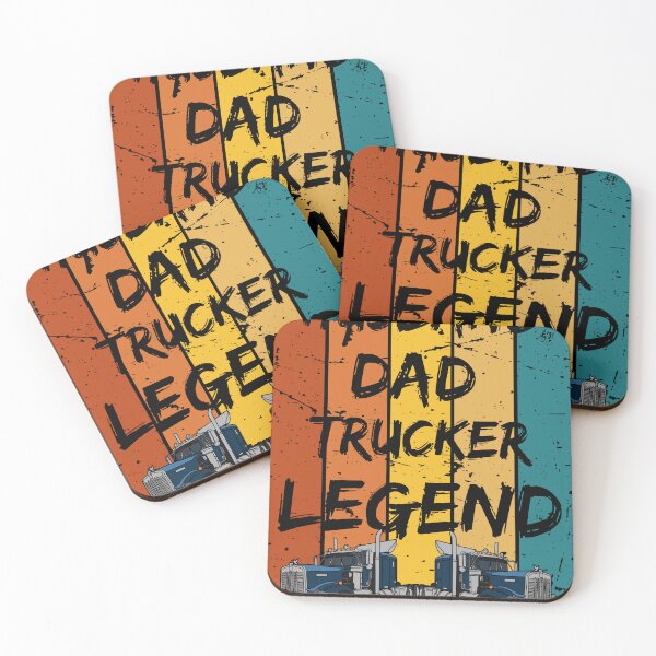 Item preview, Husband Dad Trucker Legend designed and sold by T- VIbes ⭐ ⭐ ⭐ ⭐ ⭐.