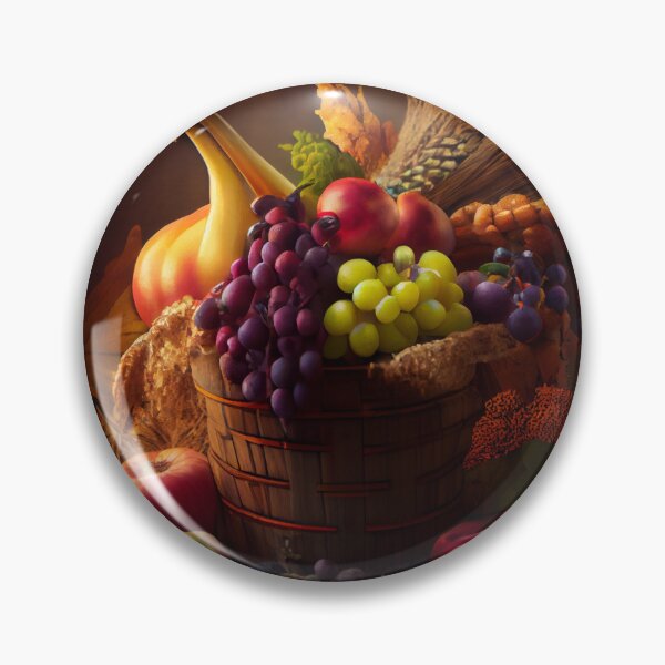 Artikelvorschau, Harvest Delights Digital Painting entworfen und verkauft von CodeAndColors.