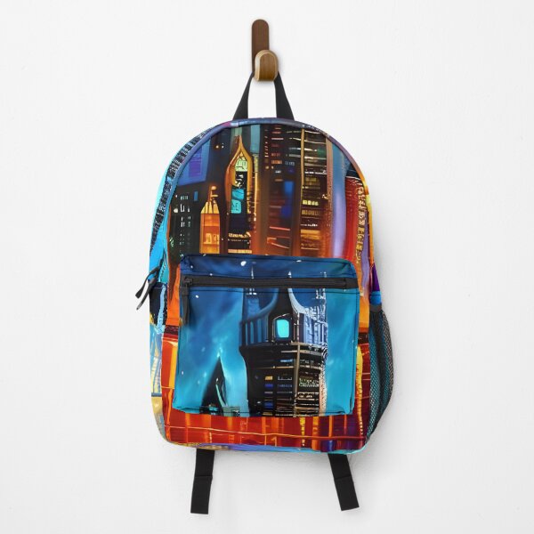 Item preview, Fantasy City Skyline Painting designed and sold by GangBangGang.