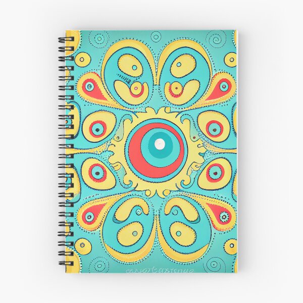 Item preview, Cute Semi Abstract Contemporary Pattern Digital Painting designed and sold by CodeAndColors.