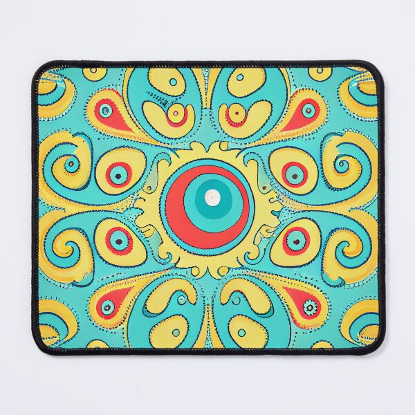 Item preview, Cute Semi Abstract Contemporary Pattern Digital Painting designed and sold by CodeAndColors.