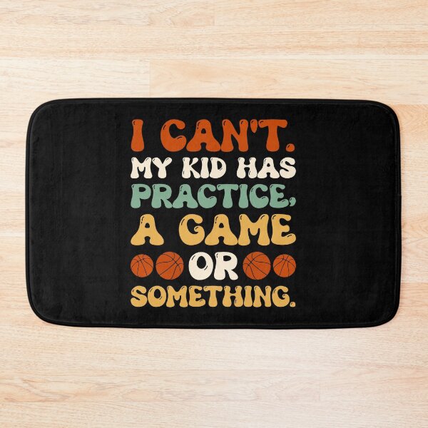 Item preview, I Can't My Kid Has Practice A Game Or Something - Funny Basketball Lover Retro designed and sold by naworas.