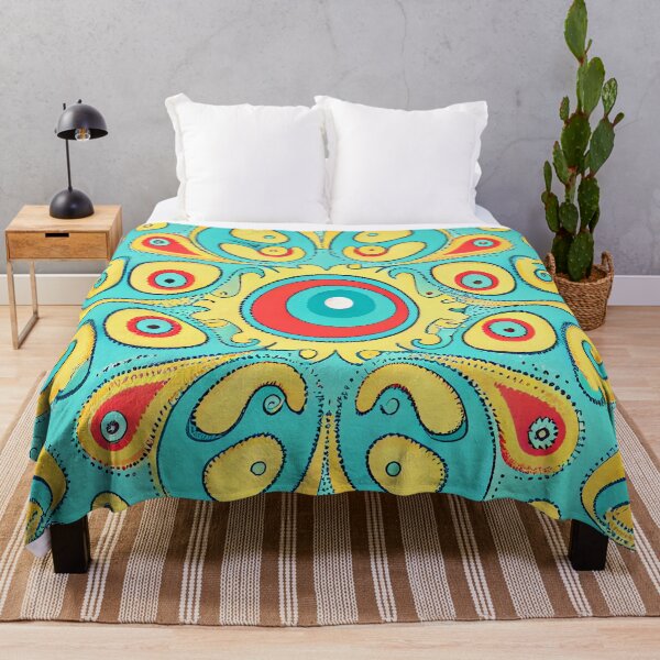 Item preview, Cute Semi Abstract Contemporary Pattern Digital Painting designed and sold by CodeAndColors.