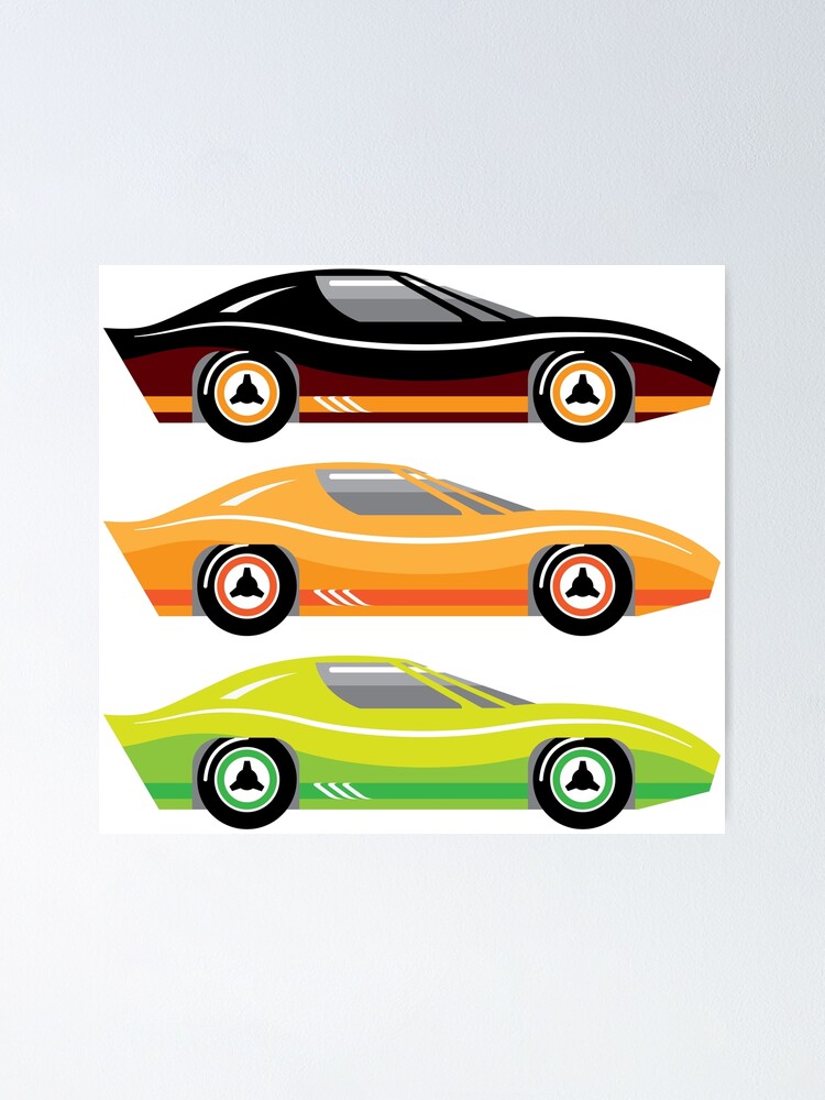 "Vintage Sport Car" Poster for Sale by vectorworks51 Redbubble