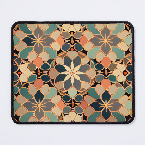 Item preview, Muted Asian Pattern Digital Painting designed and sold by CodeAndColors.