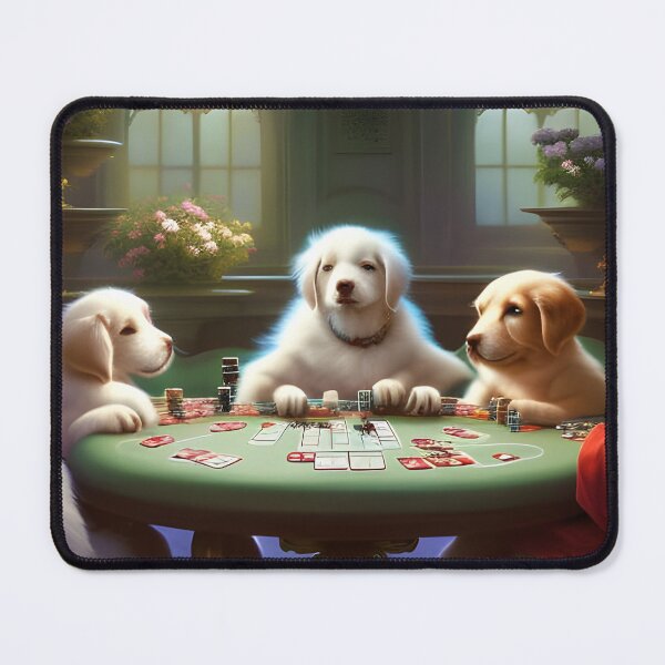 Item preview, Dogs Playing Poker designed and sold by Planetporridge.