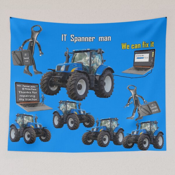 Item preview, Tractor mechanic designed and sold by Millysuewood.
