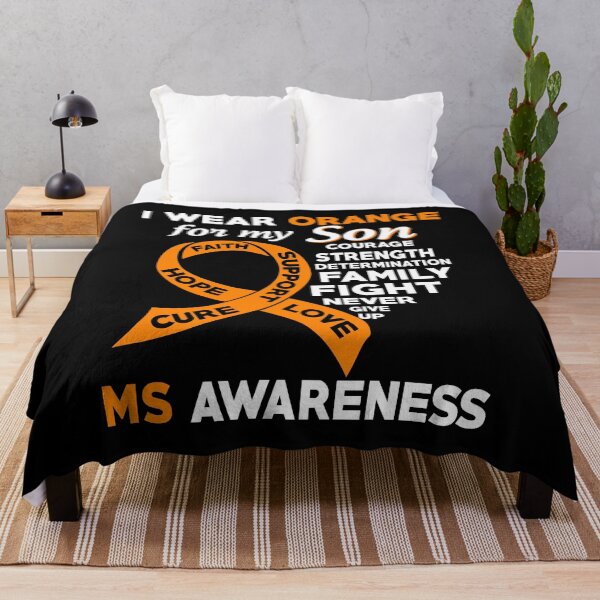 Item preview, I Wear Orange for My Son Multiple Sclerosis Awareness designed and sold by Adolfo114.