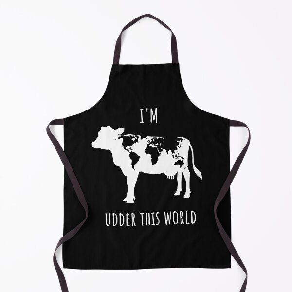 Item preview, I'm Udder This World Funny Pun designed and sold by SiYDesigns.