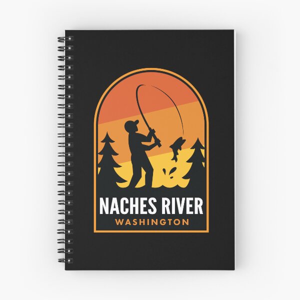 Item preview, Naches River Washington Fishing designed and sold by HalpinDesign.