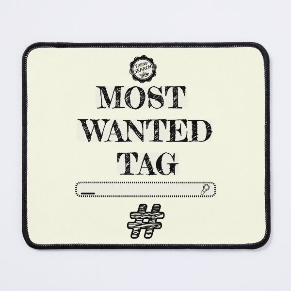 Item preview, MOST WANTED TAG designed and sold by hyphen-design.