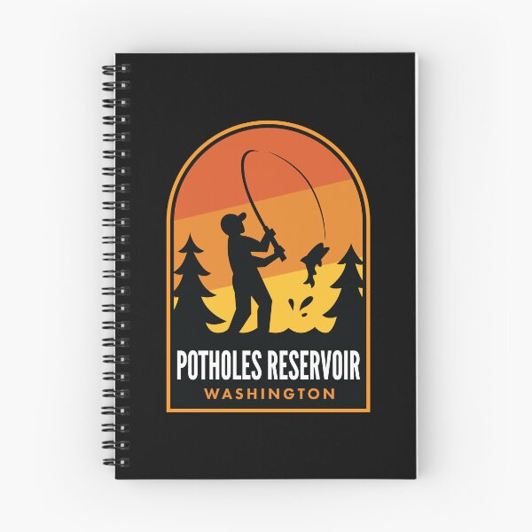Item preview, Potholes Reservoir Washington Fishing designed and sold by HalpinDesign.