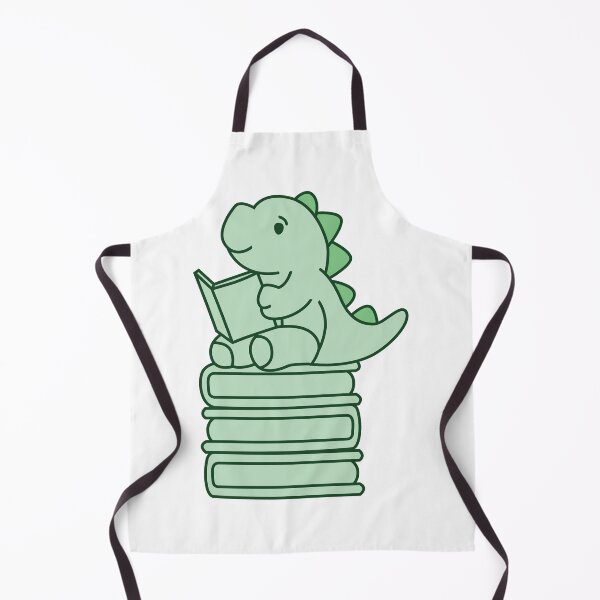Item preview, Thesaurus Dinosaur - Cute Dinosaur Sit on the Book Stack designed and sold by KawaiiBombShop.
