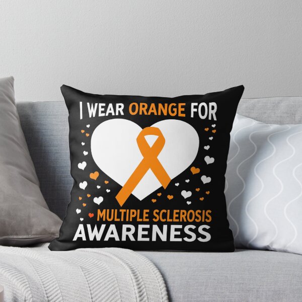 Item preview, I Wear Orange For Support Multiple Sclerosis Awareness designed and sold by Adolfo114.
