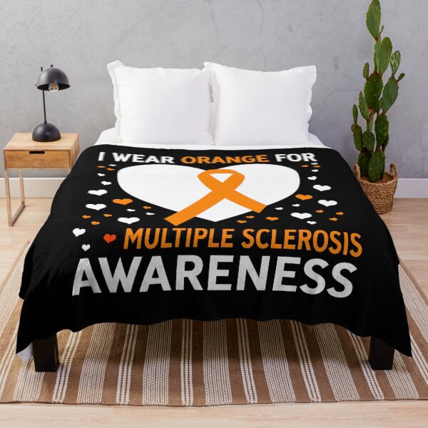 Item preview, I Wear Orange For Support Multiple Sclerosis Awareness designed and sold by Adolfo114.