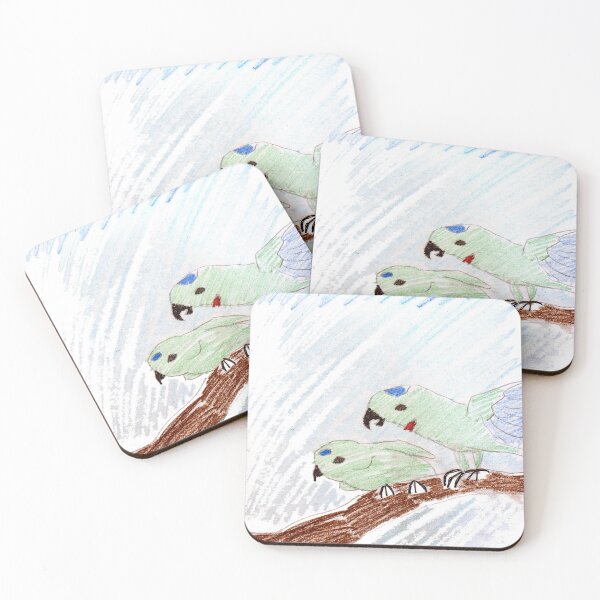 Item preview, Budgerigars designed and sold by MadeBySicilian.