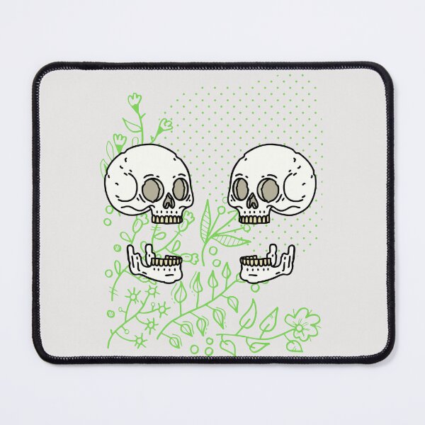 Item preview, Skull in flowers designed and sold by Simo0455.