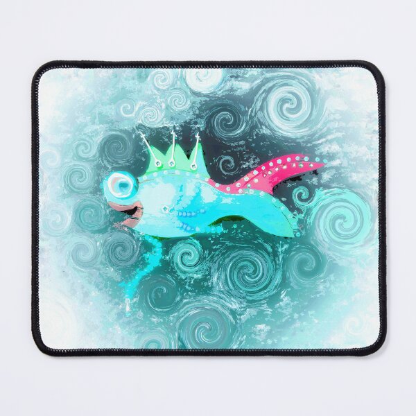 Item preview, Bohemian Fish Fairytale King Fish Boho Vibes Home Décor or Art 2 of 2 designed and sold by Beachy.