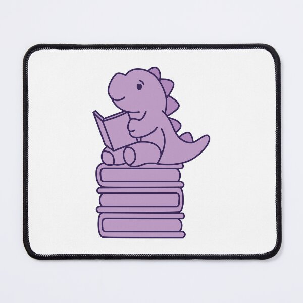 Item preview, Thesaurus Dinosaur - Cute Dinosaur Sit on the Book Stack designed and sold by KawaiiBombShop.
