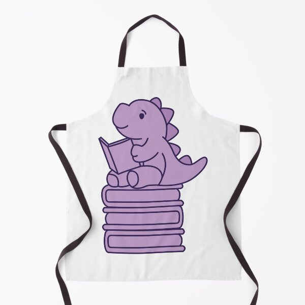 Item preview, Thesaurus Dinosaur - Cute Dinosaur Sit on the Book Stack designed and sold by KawaiiBombShop.