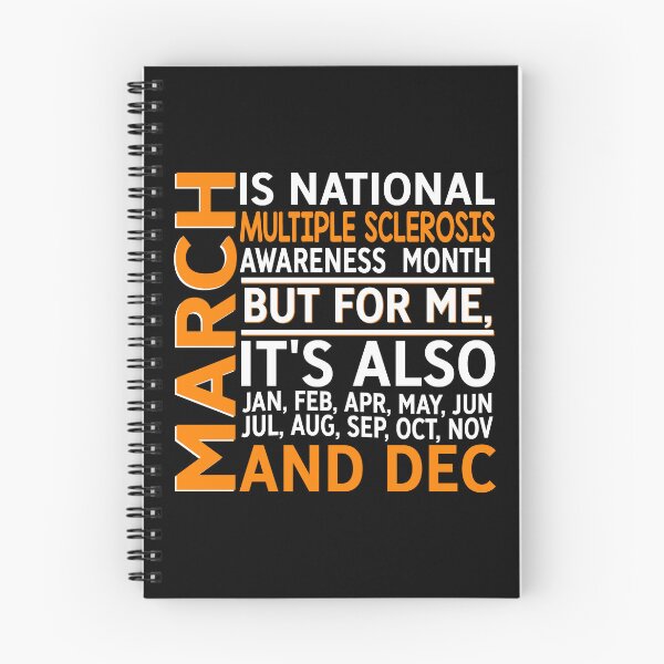 Item preview, March Is National Multiple Sclerosis Awareness Month designed and sold by Adolfo114.