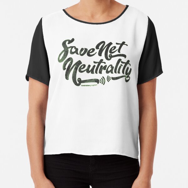 Save Net Neutrality Chiffon Top