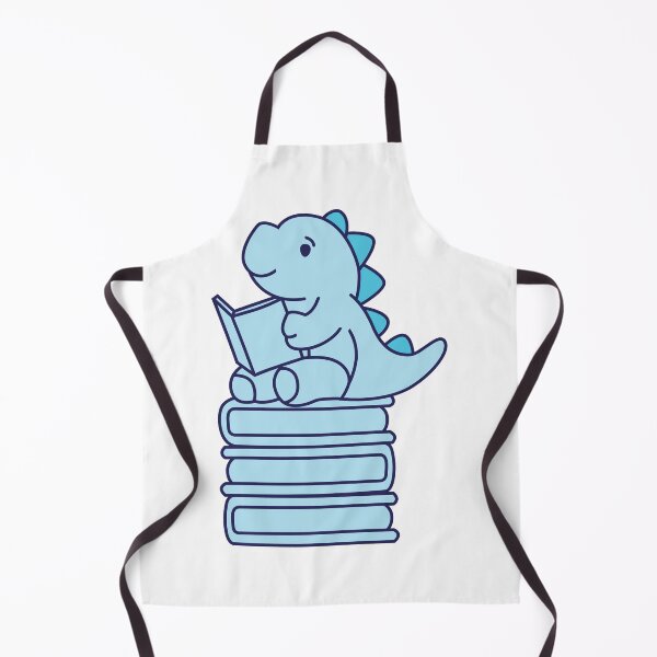 Item preview, Thesaurus Dinosaur - Cute Dinosaur Sit on the Book Stack designed and sold by KawaiiBombShop.