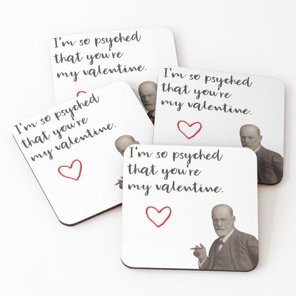 Item preview, Sigmund Freud Funny Valentine's Day  designed and sold by kierkegaard.