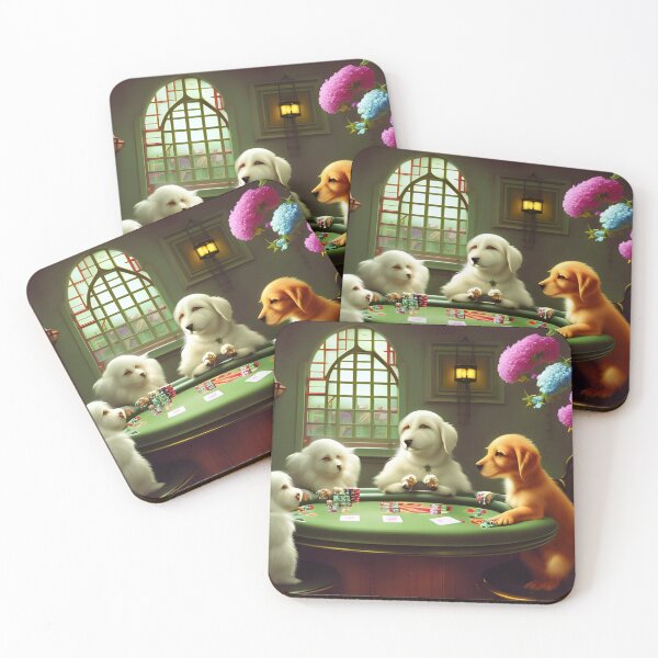 Artikelvorschau, Poker-Hund-Kunst entworfen und verkauft von Planetporridge.