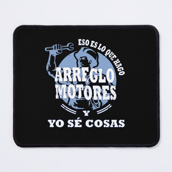Item preview, I fix ENGINES and i know things , funny mechanic gift | in spanish designed and sold by Deco-Design.