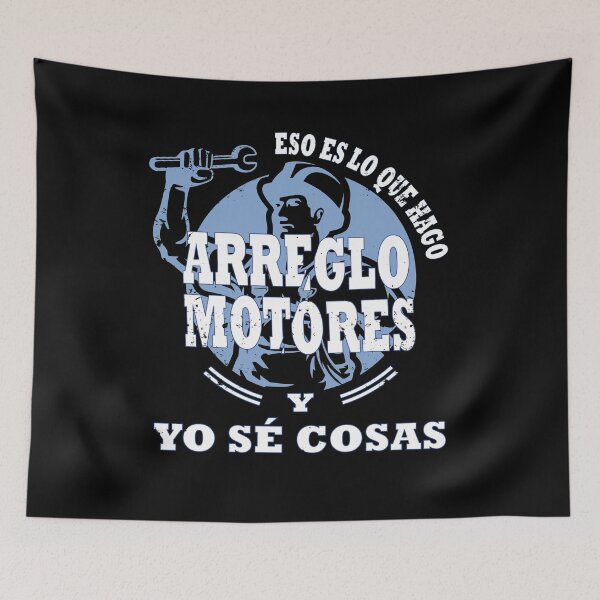 Item preview, I fix ENGINES and i know things , funny mechanic gift | in spanish designed and sold by Deco-Design.