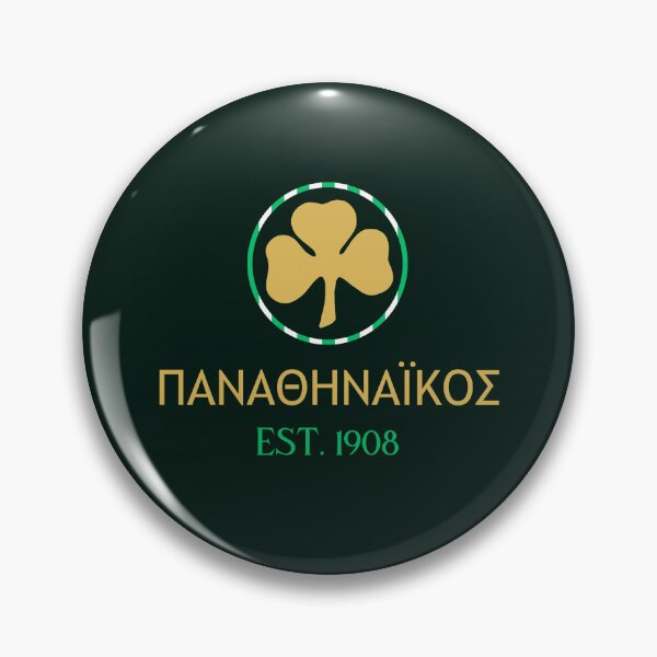 Item preview, Panathinaikos Greek Striped Gold Green designed and sold by VRedBaller.
