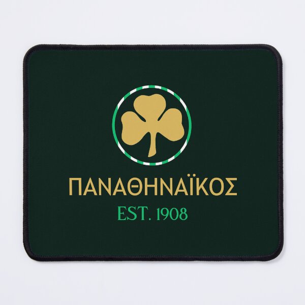 Item preview, Panathinaikos Greek Striped Gold Green designed and sold by VRedBaller.