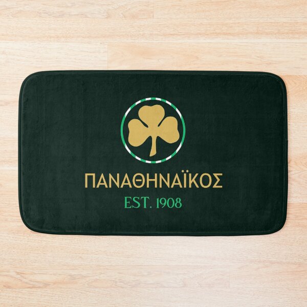 Item preview, Panathinaikos Greek Striped Gold Green designed and sold by VRedBaller.