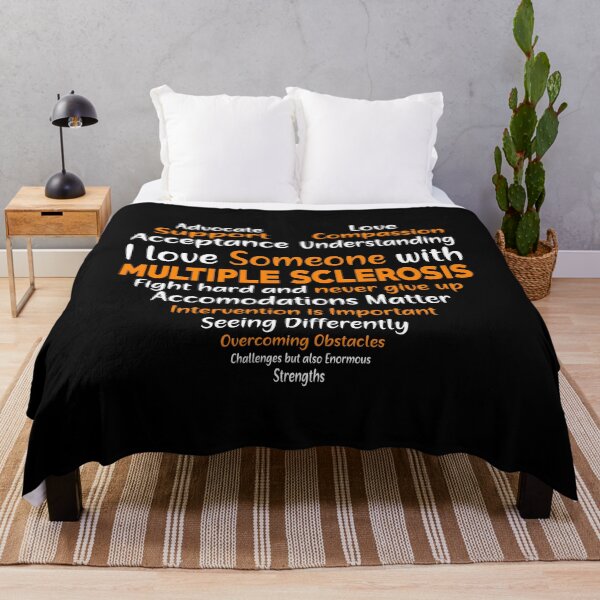 Item preview, Multiple Sclerosis Awareness Support Heart designed and sold by Adolfo114.