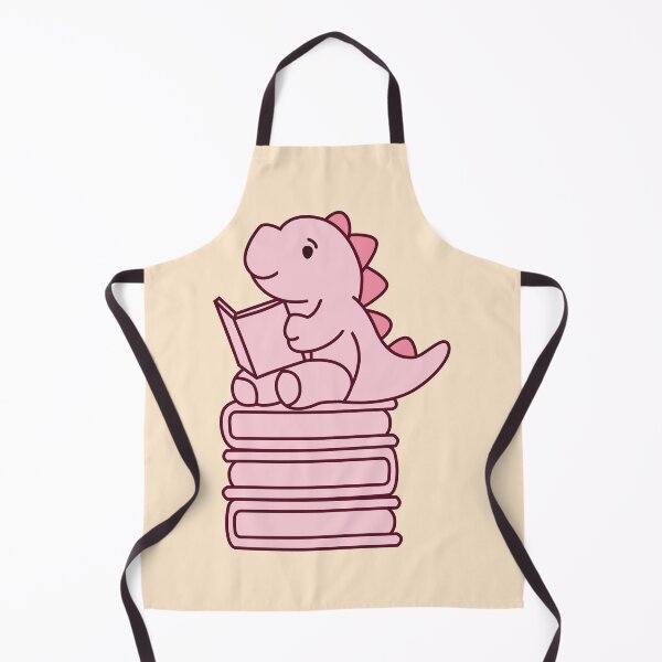 Item preview, Thesaurus Dinosaur - Cute Dinosaur Sit on the Book Stack designed and sold by KawaiiBombShop.