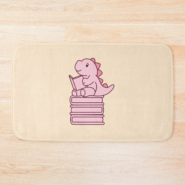 Item preview, Thesaurus Dinosaur - Cute Dinosaur Sit on the Book Stack designed and sold by KawaiiBombShop.