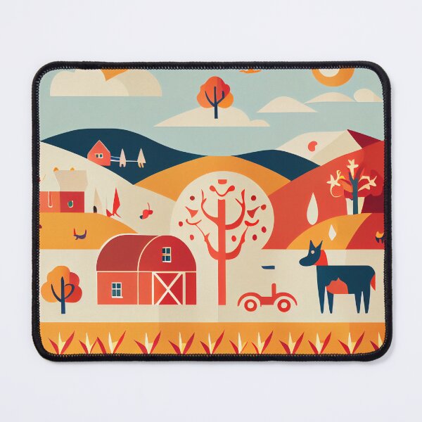Item preview, Minimal Flat Country Pattern Digital Painting designed and sold by CodeAndColors.