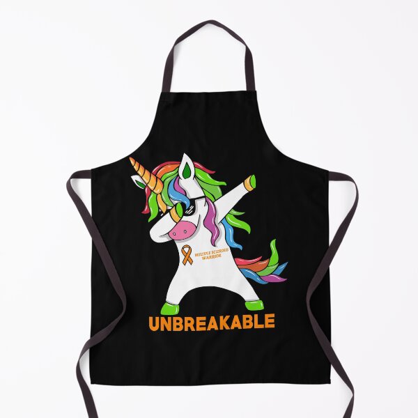 Item preview, Multiple Sclerosis Awareness Unicorn Warrior Unbreakable designed and sold by Adolfo114.