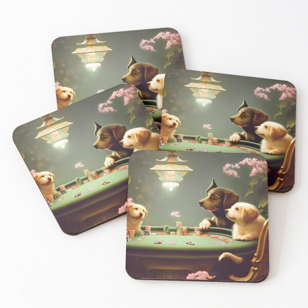 Artikelvorschau, Hunde-Poker-Spiel entworfen und verkauft von Planetporridge.